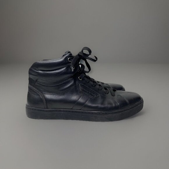 Dolce & Gabbana High-Top Sneaker‎ LONDON with DG Logo Plate Size 7 Designer
